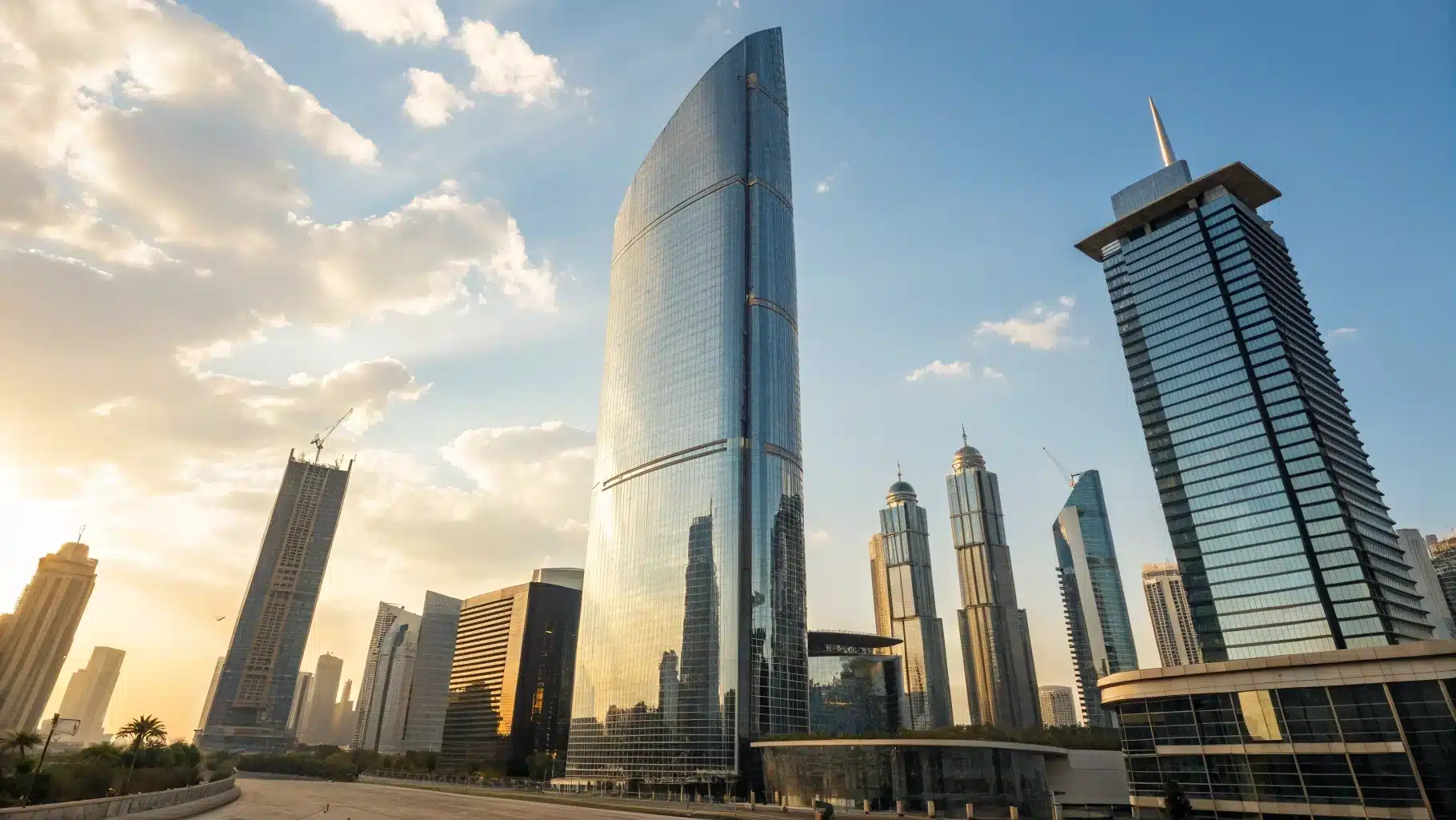 Photo d'immeubles à Dubaï